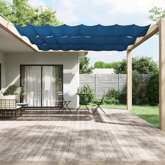 vidaXL Vertical Awning Blue 180x360 cm Oxford Fabric