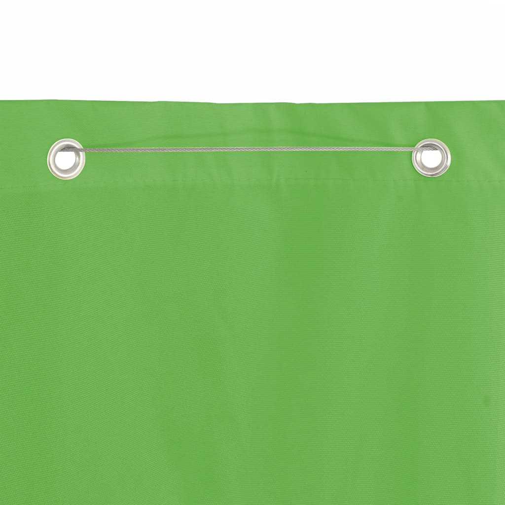 Balcony Screen Light Green 100x240 cm Oxford Fabric