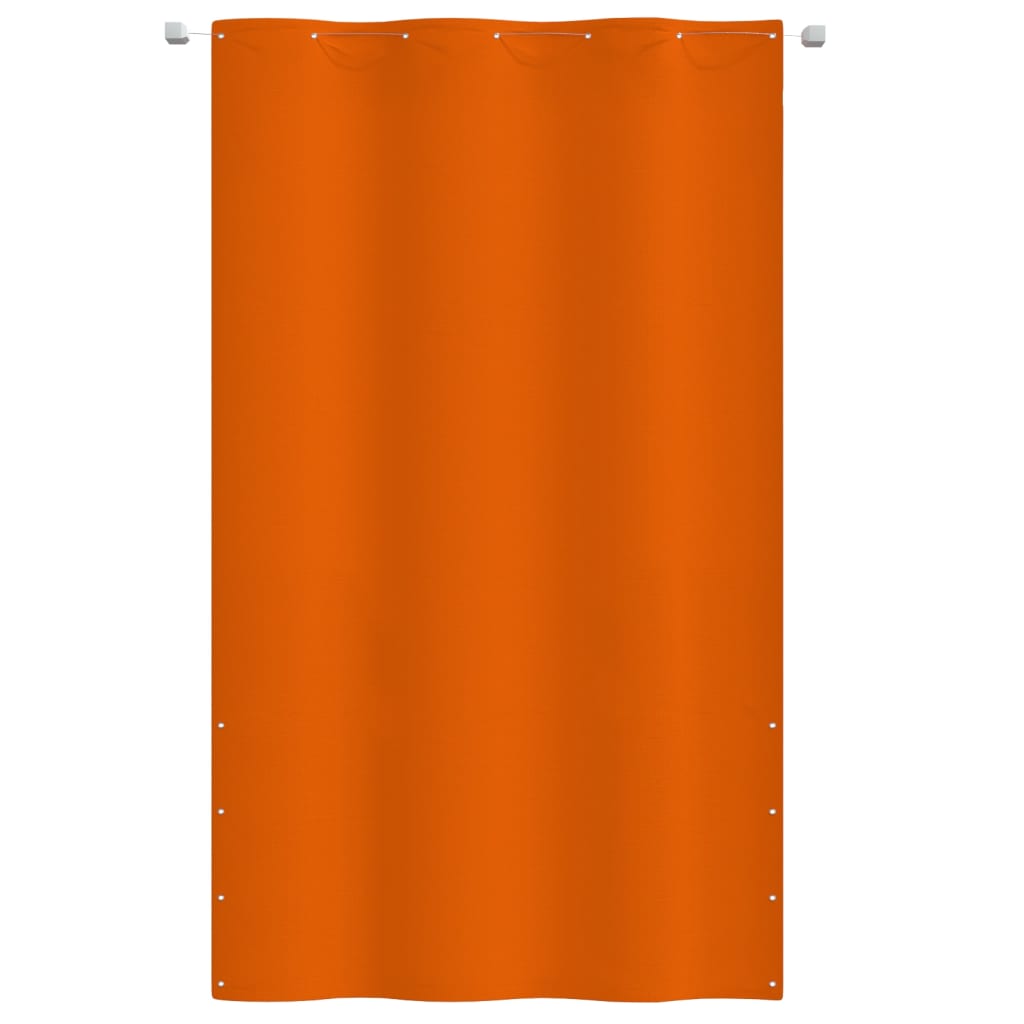 vidaXL Balcony Screen Orange 140x240 cm Oxford Fabric