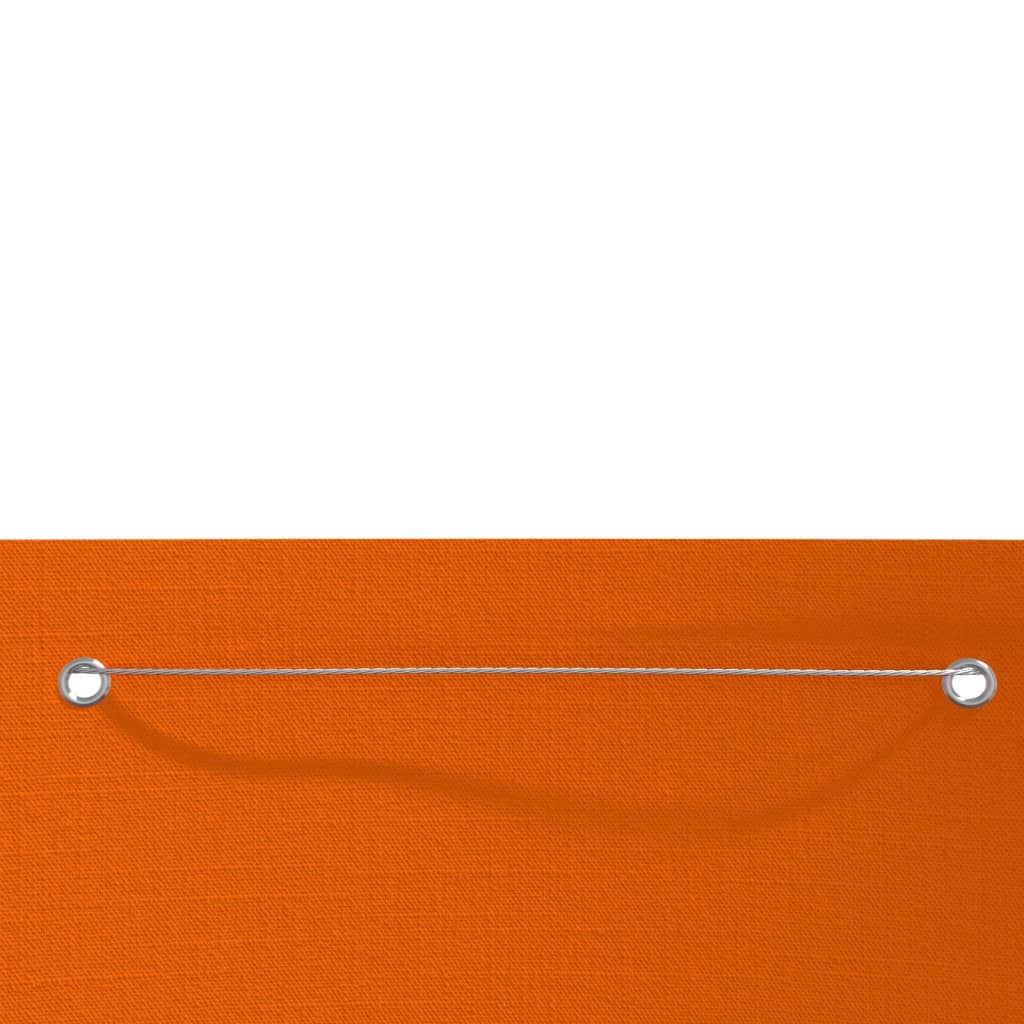 vidaXL Balcony Screen Orange 140x240 cm Oxford Fabric