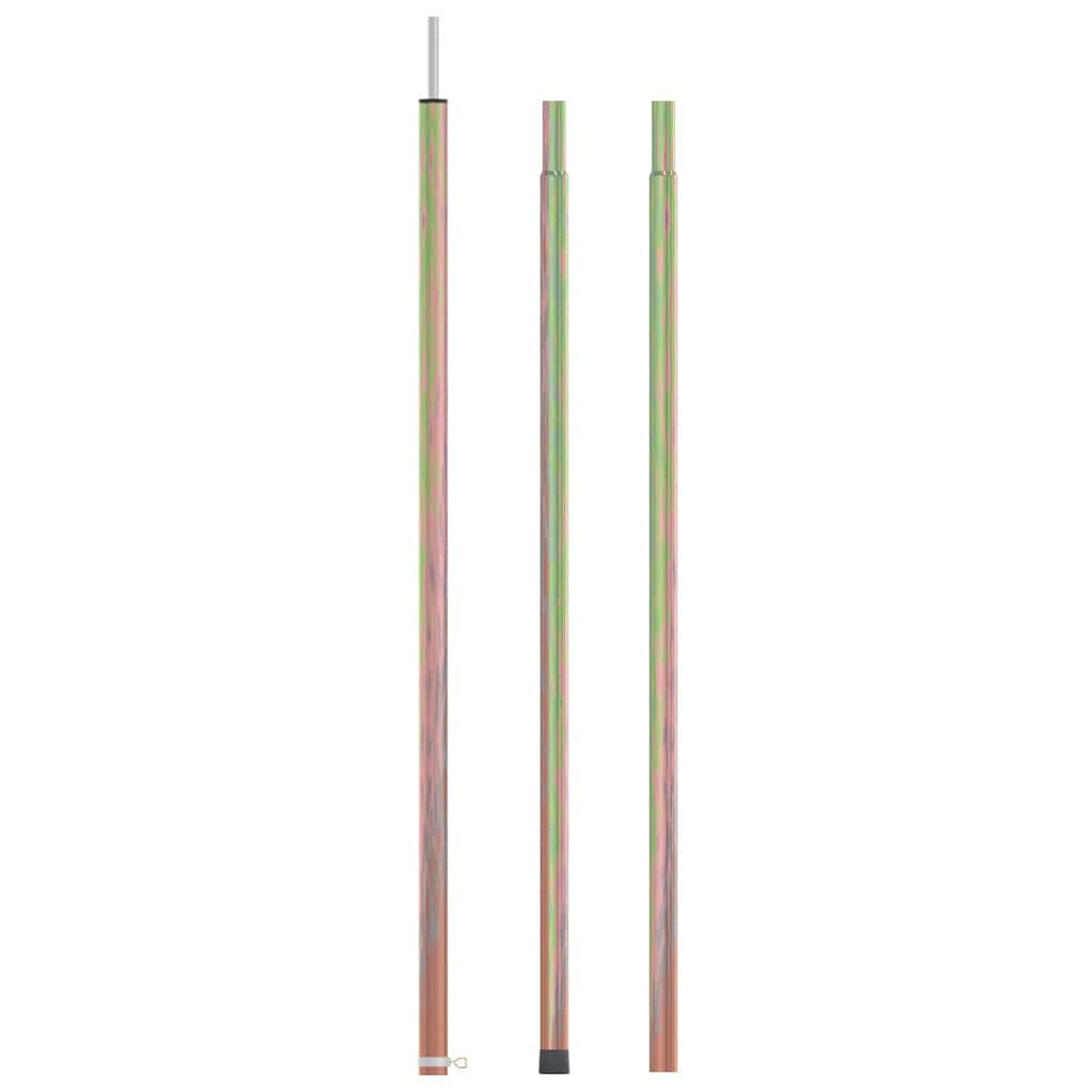 315216 vidaXL Telescopic Tent Pole with Length of 170-255 cm Galvanised Steel