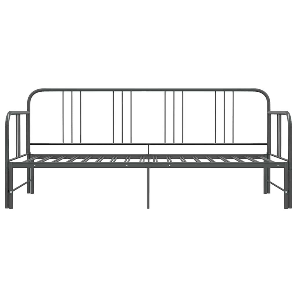 Sofa Bed Frame | Grey | Powder-coated metal | 90x200cm