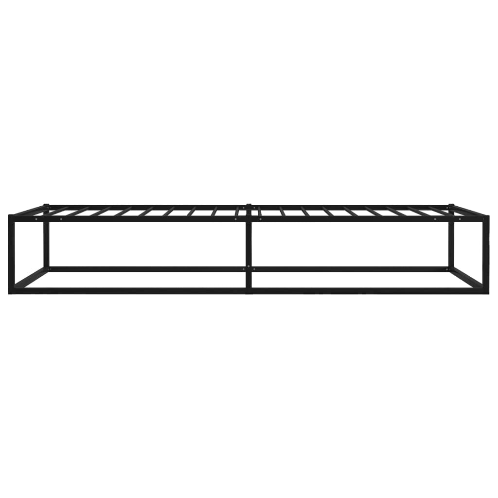 Bed Frame | Black | Powder-coated metal | Single | Tough | Bed Frame