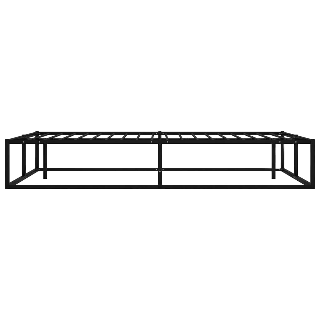 Bed Frame | Black | Metal | 120x200 cm | Bed Frame | Rectangular | Modern