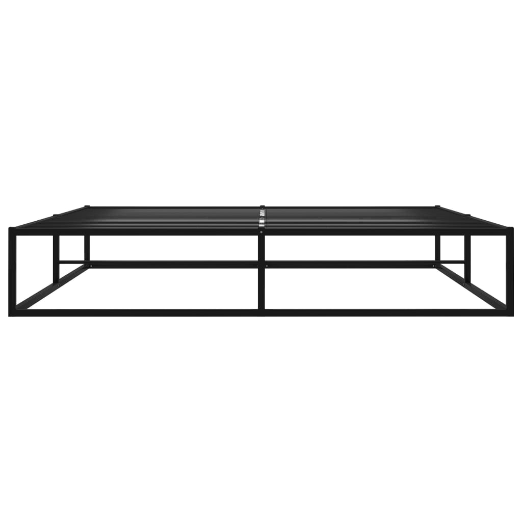 Bed Frame | Black | Powder-coated metal | Super King | Durable