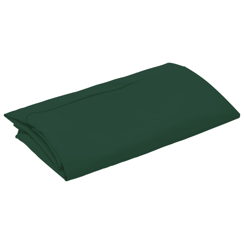 vidaXL Replacement Fabric for Cantilever Umbrella Green 350 cm