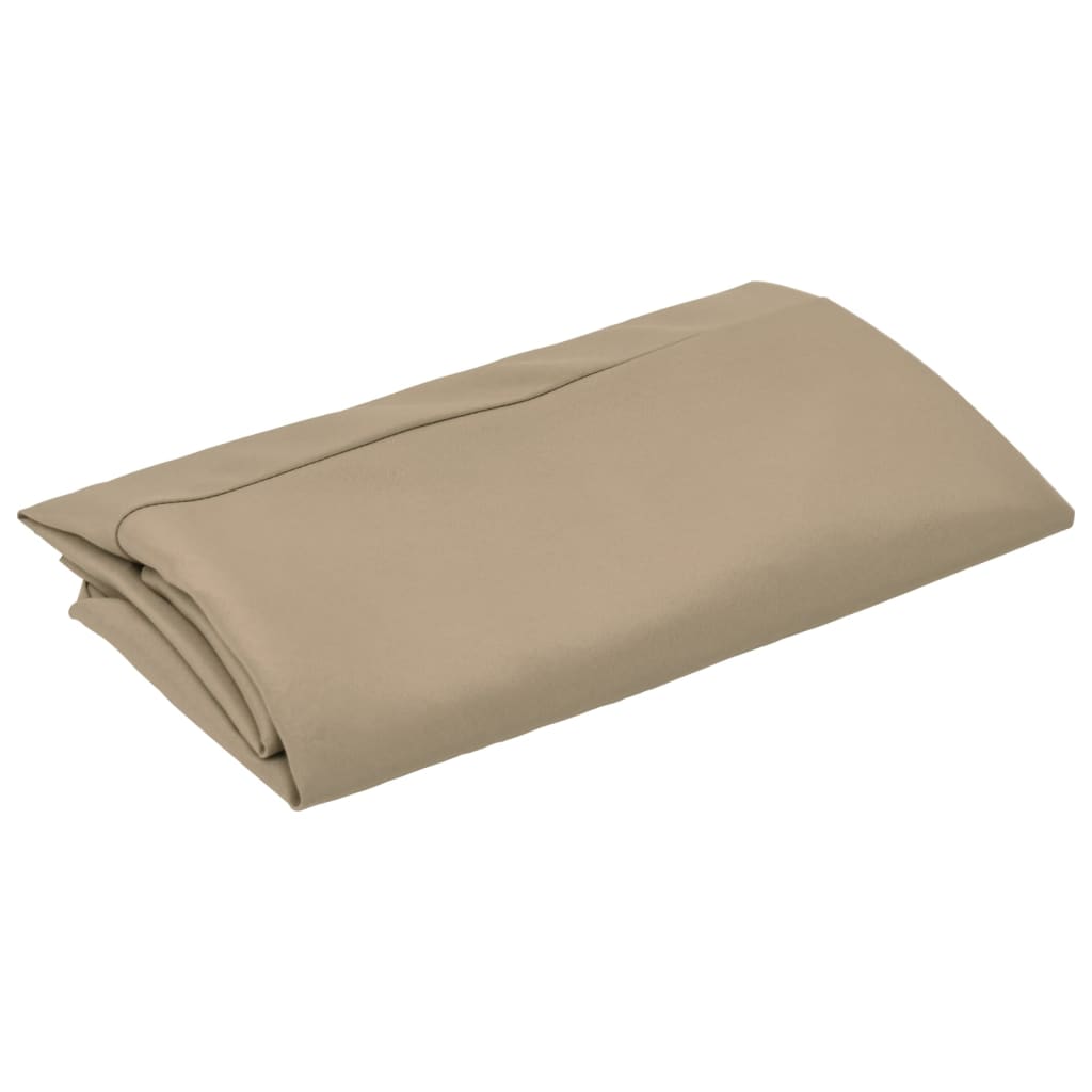 vidaXL Replacement Fabric for Cantilever Umbrella Taupe 350 cm