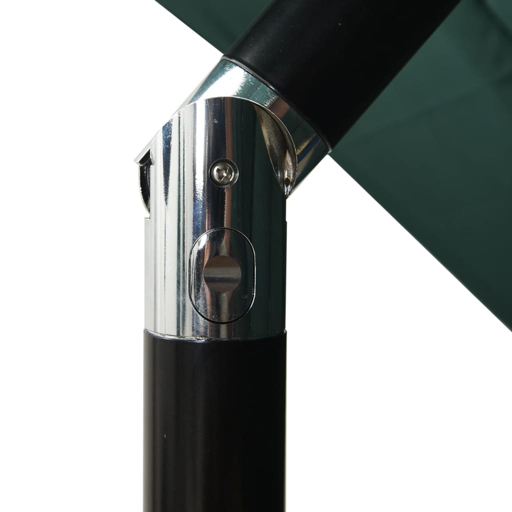 Parasol | Green | Polyester, Powder-Coated Aluminium | 2.5 x 2.5 m