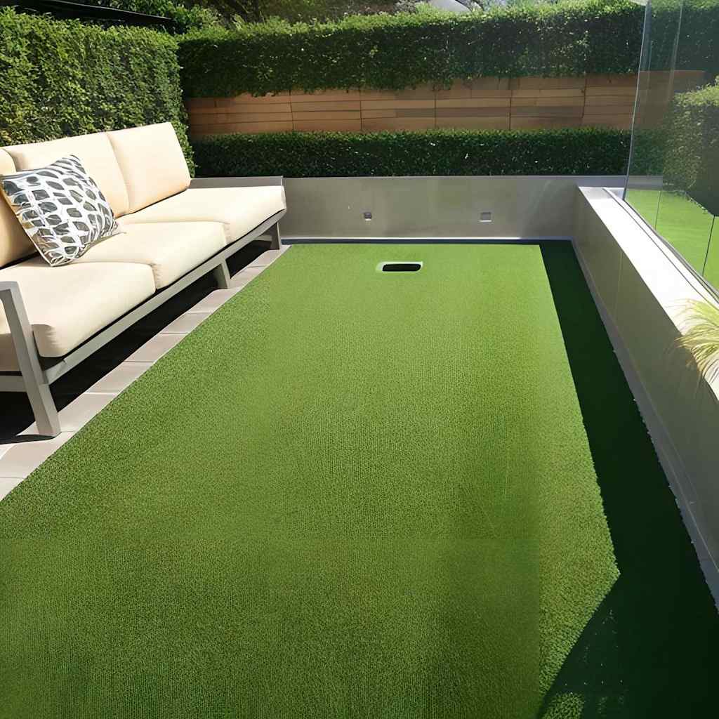 Artificial Grass | Green | Polypropylene, Styrene-butadiene rubber
