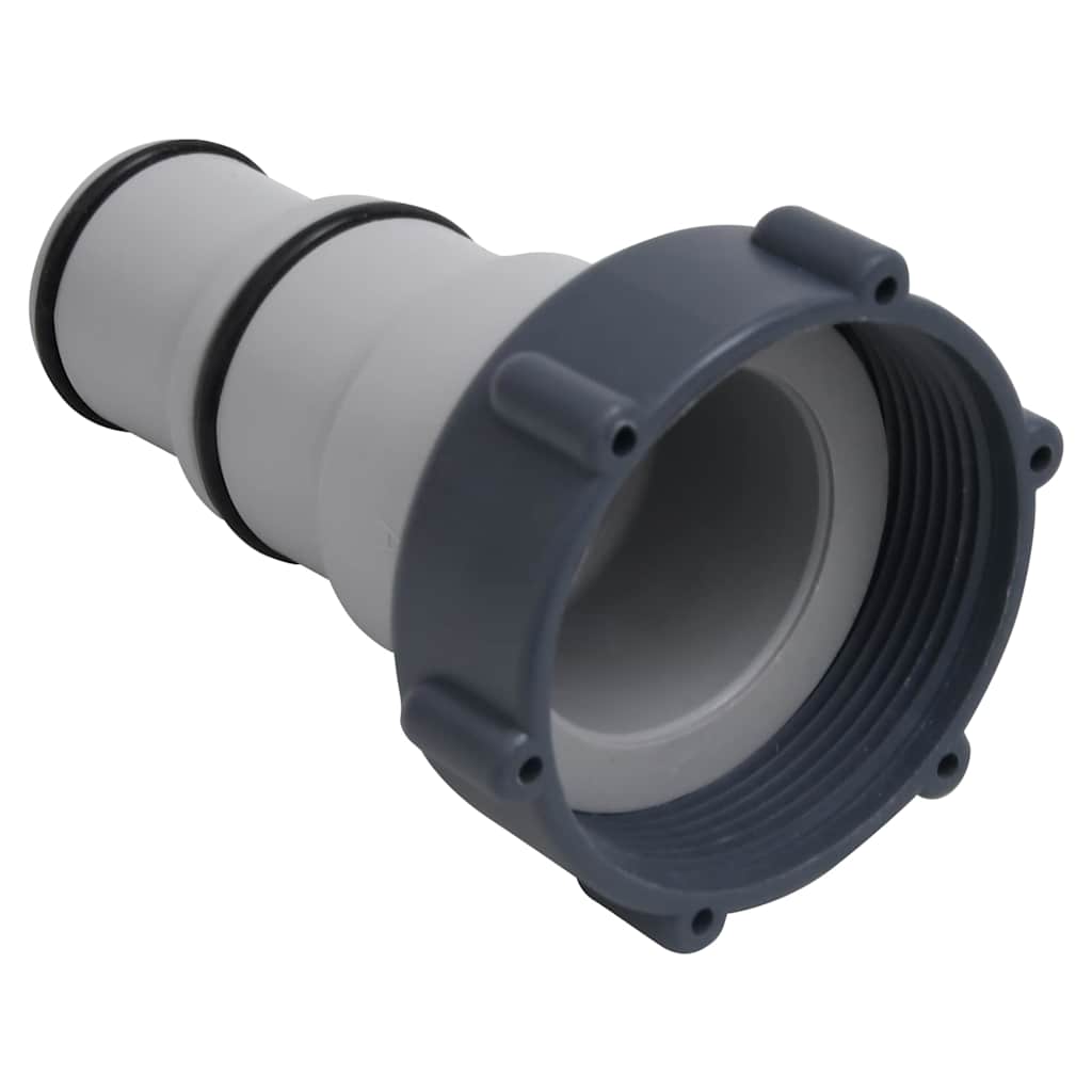 Hose Adapter | Set of 2 | Grey | Plastic | 92 mm | Durable | Hose Adapter