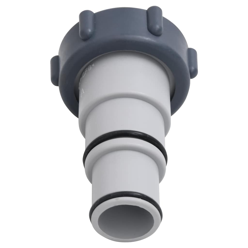 Hose Adapter | Set of 2 | Grey | Plastic | 92 mm | Durable | Hose Adapter