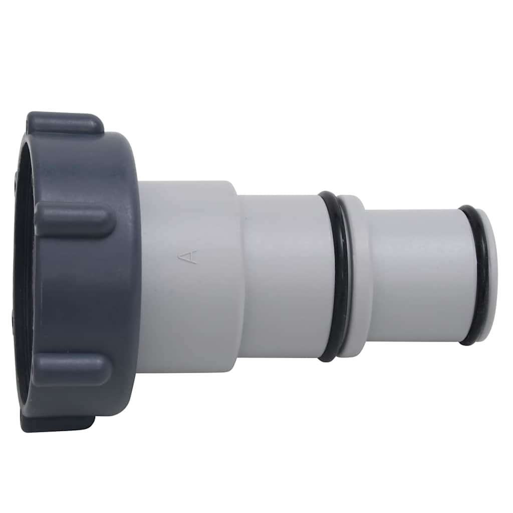 Hose Adapter | Set of 2 | Grey | Plastic | 92 mm | Durable | Hose Adapter