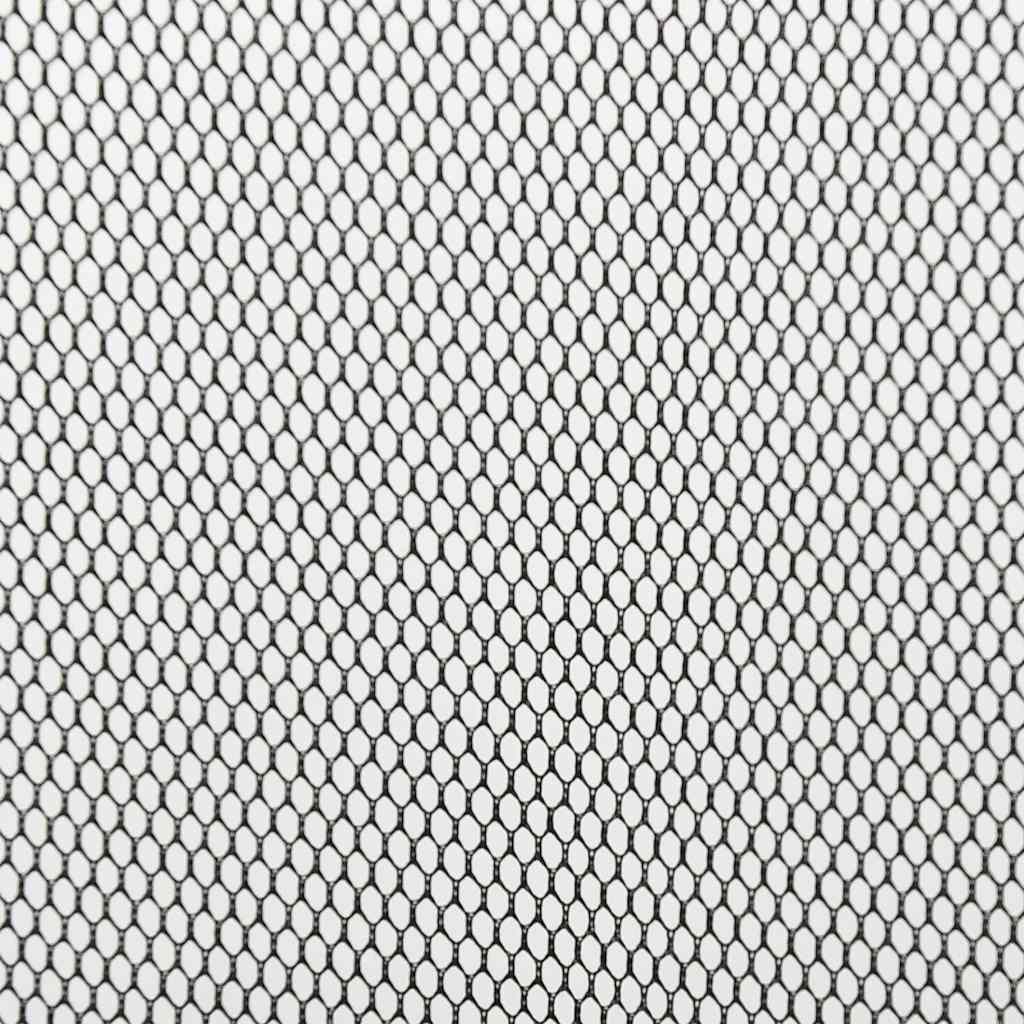 148712 vidaXL Insect Door Screen with 10-Piece Mesh Curtain Black 240x240 cm