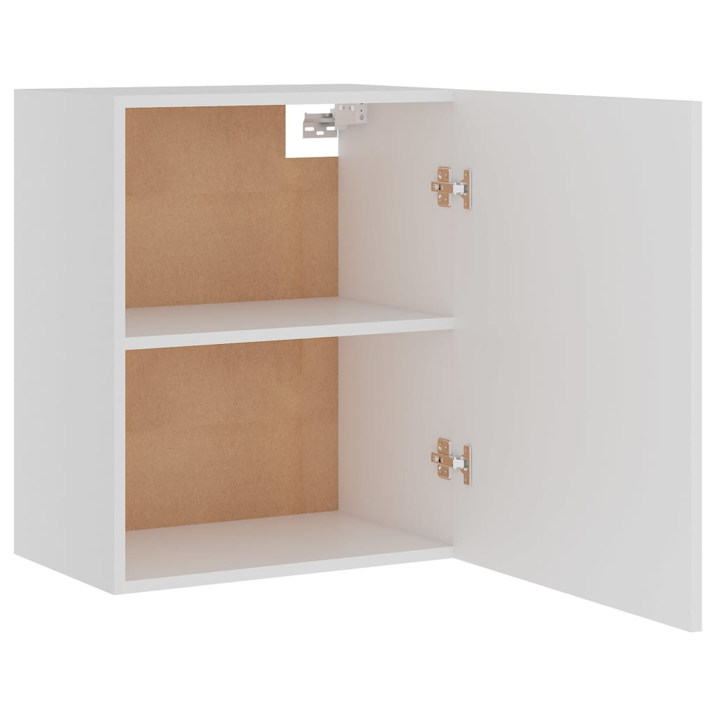 vidaXL Hanging Cabinets 2 pcs White 50x31x60 cm Engineered Wood