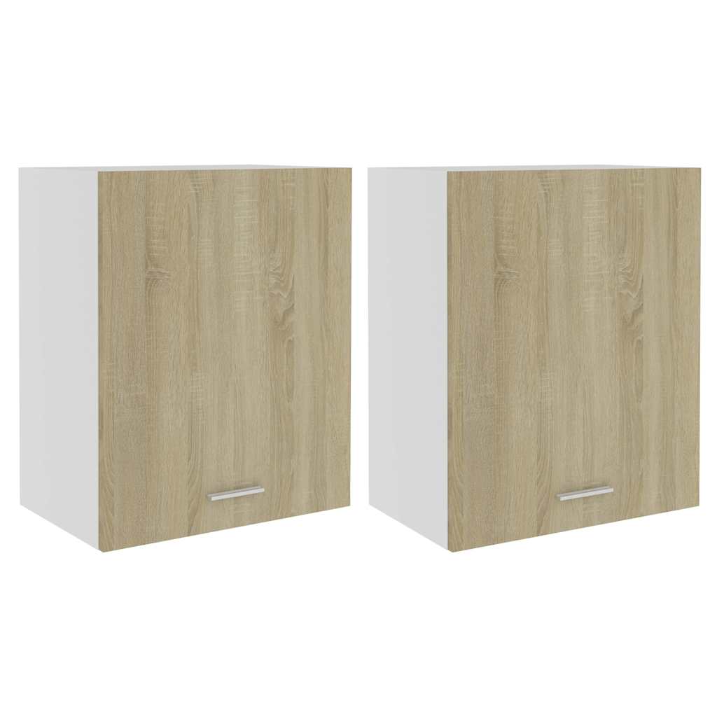Hanging Cabinets 2 pcs "Lyon" Sonoma Oak 50x31x60 cm