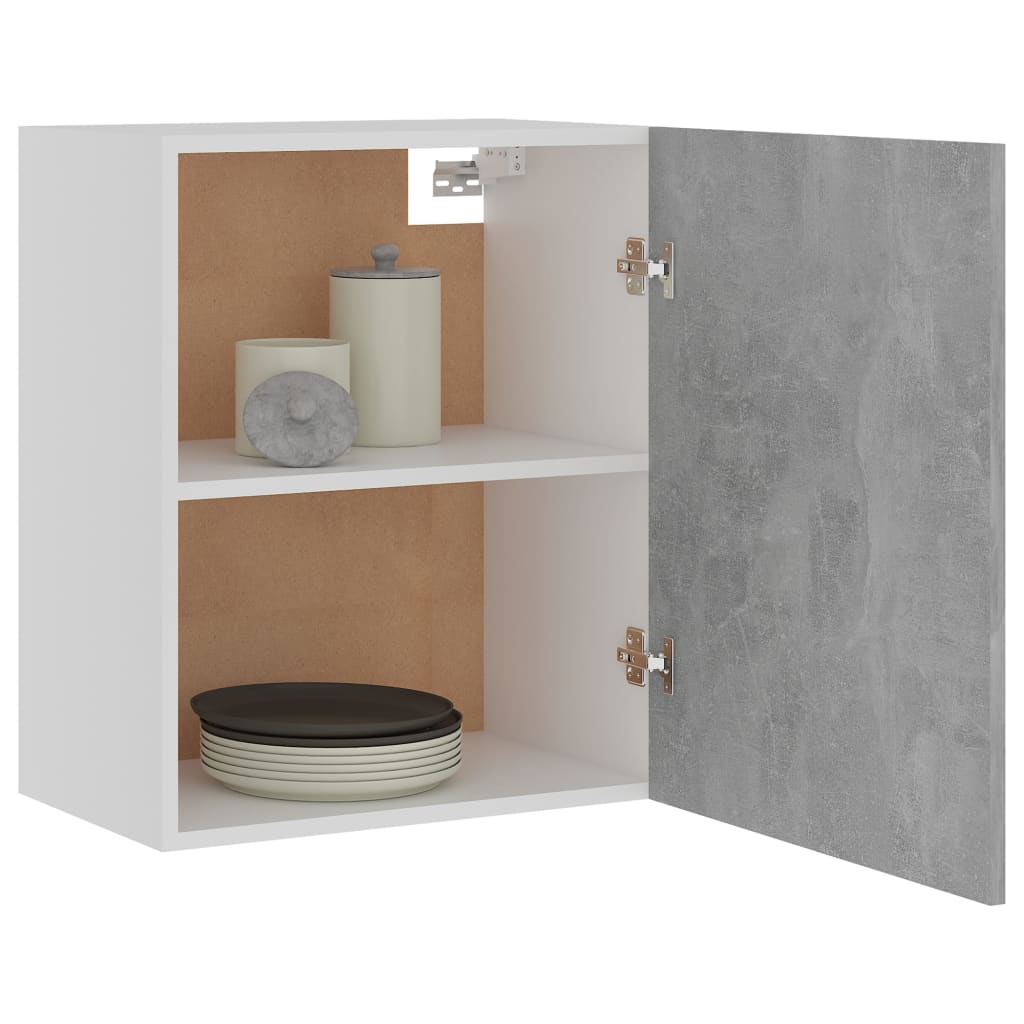 Hanging Cabinets 2 pcs "Lyon" Concrete Grey 50x31x60 cm