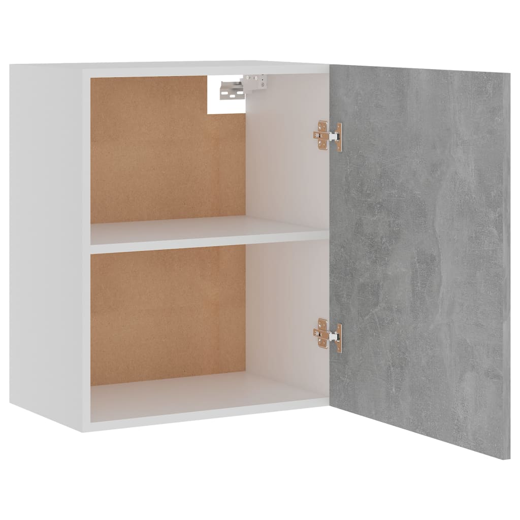 Hanging Cabinets 2 pcs "Lyon" Concrete Grey 50x31x60 cm