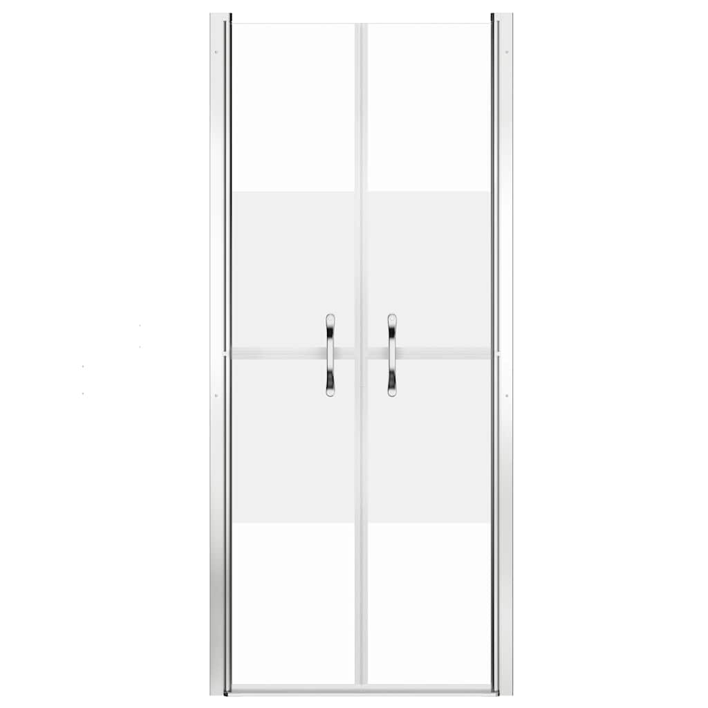 Shower Door Half Frosted ESG 71x190 cm