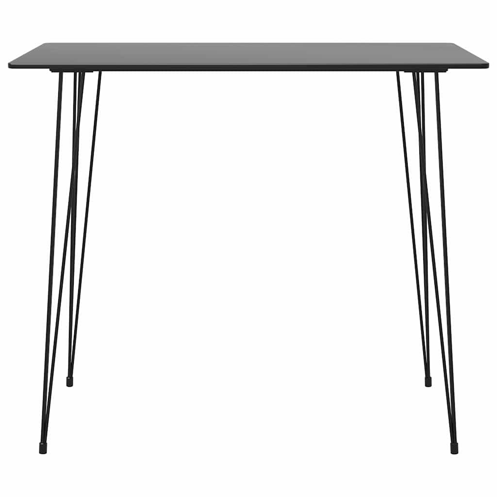 5 Piece Bar Set Black and White