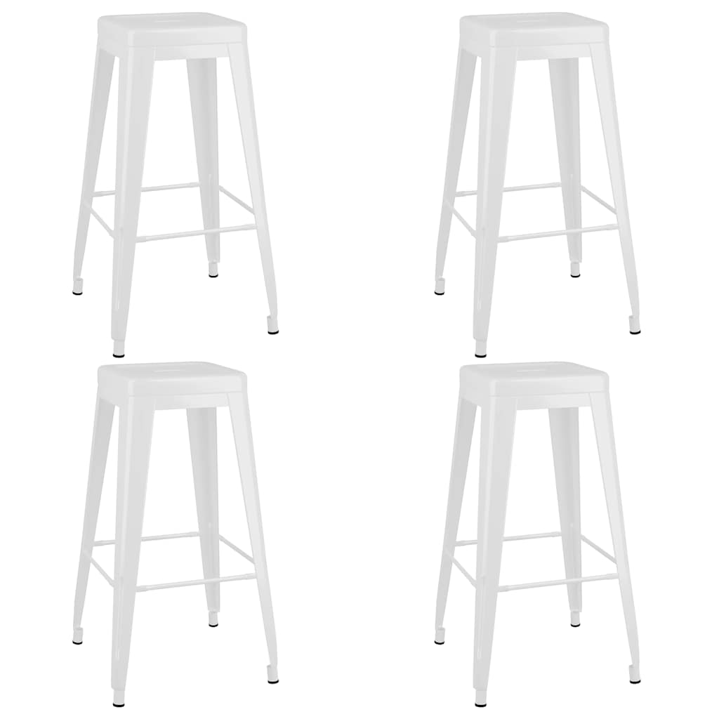 5 Piece Bar Set White