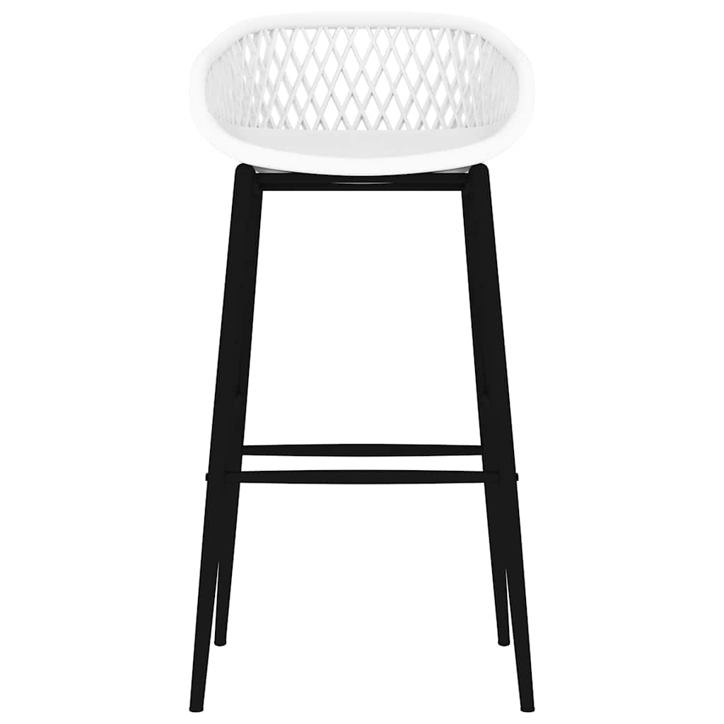 5 Piece Bar Set Black and White