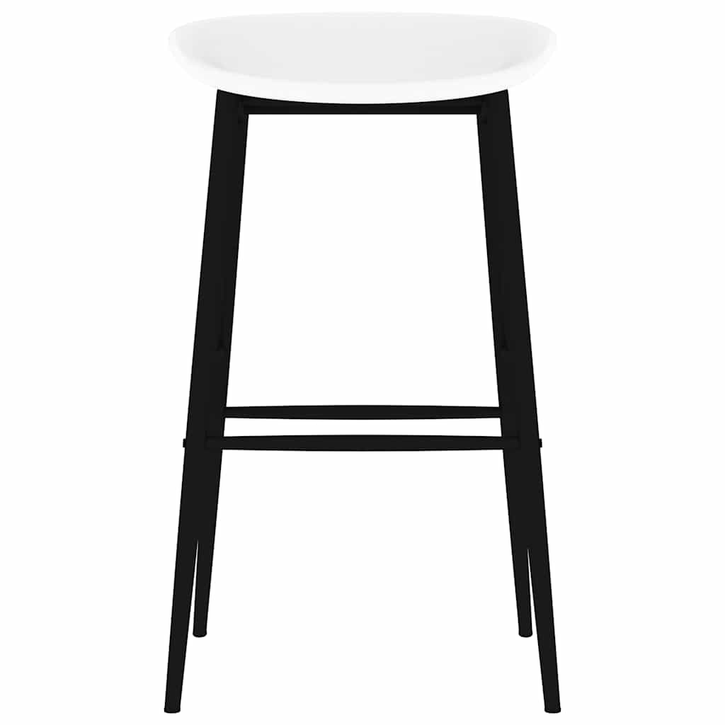 5 Piece Bar Set Black and White