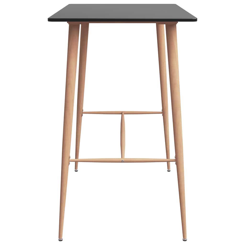 Bar Set | Black | MDF, PP, Metal | Medium | Ergonomic | Bar Set