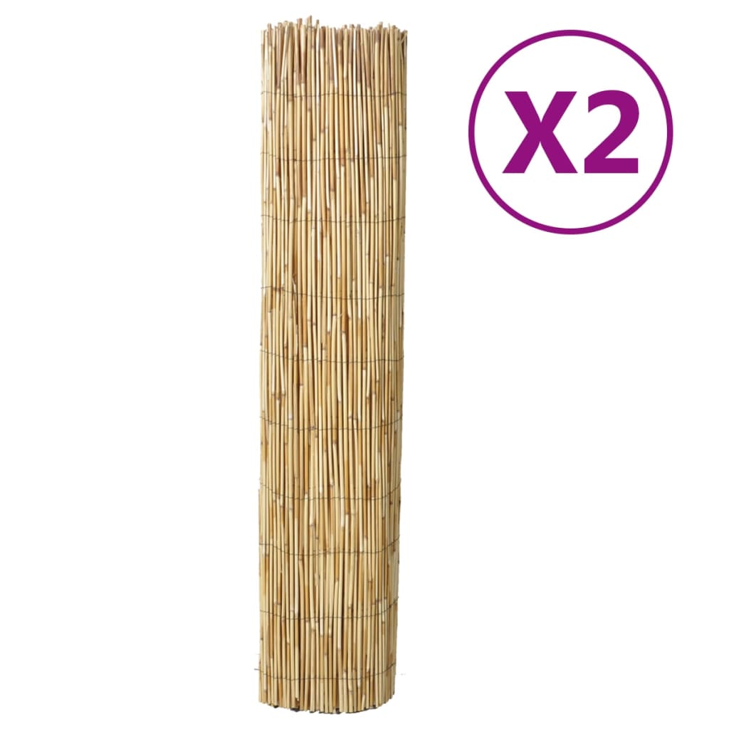 Reed Fences 2 pcs 150x500 cm