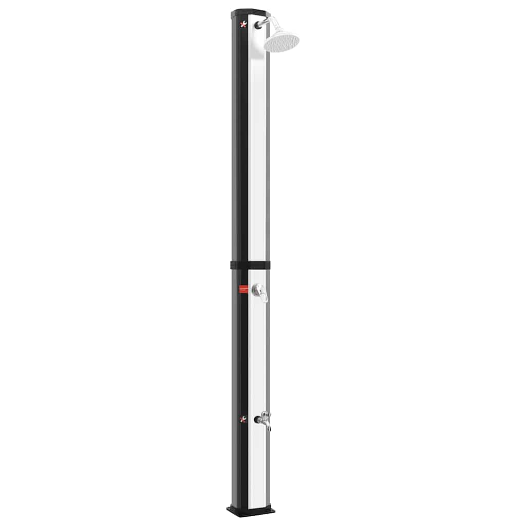 Outdoor Solar Shower with Shower Head and Faucet 35 L