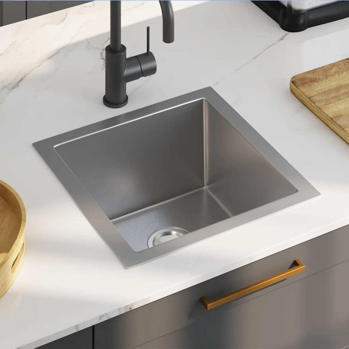 Handmade Kitchen Sink Stainless Steel