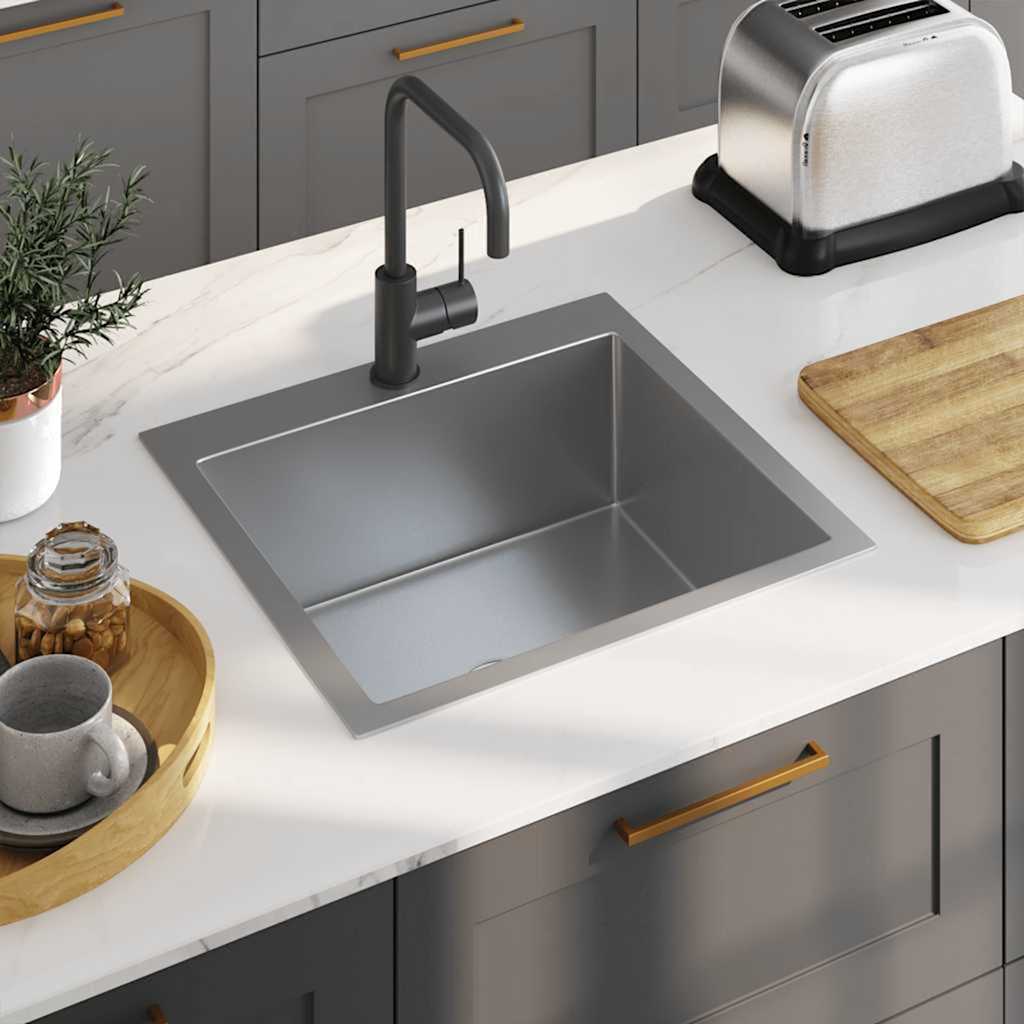 Handmade Kitchen Sink Stainless Steel