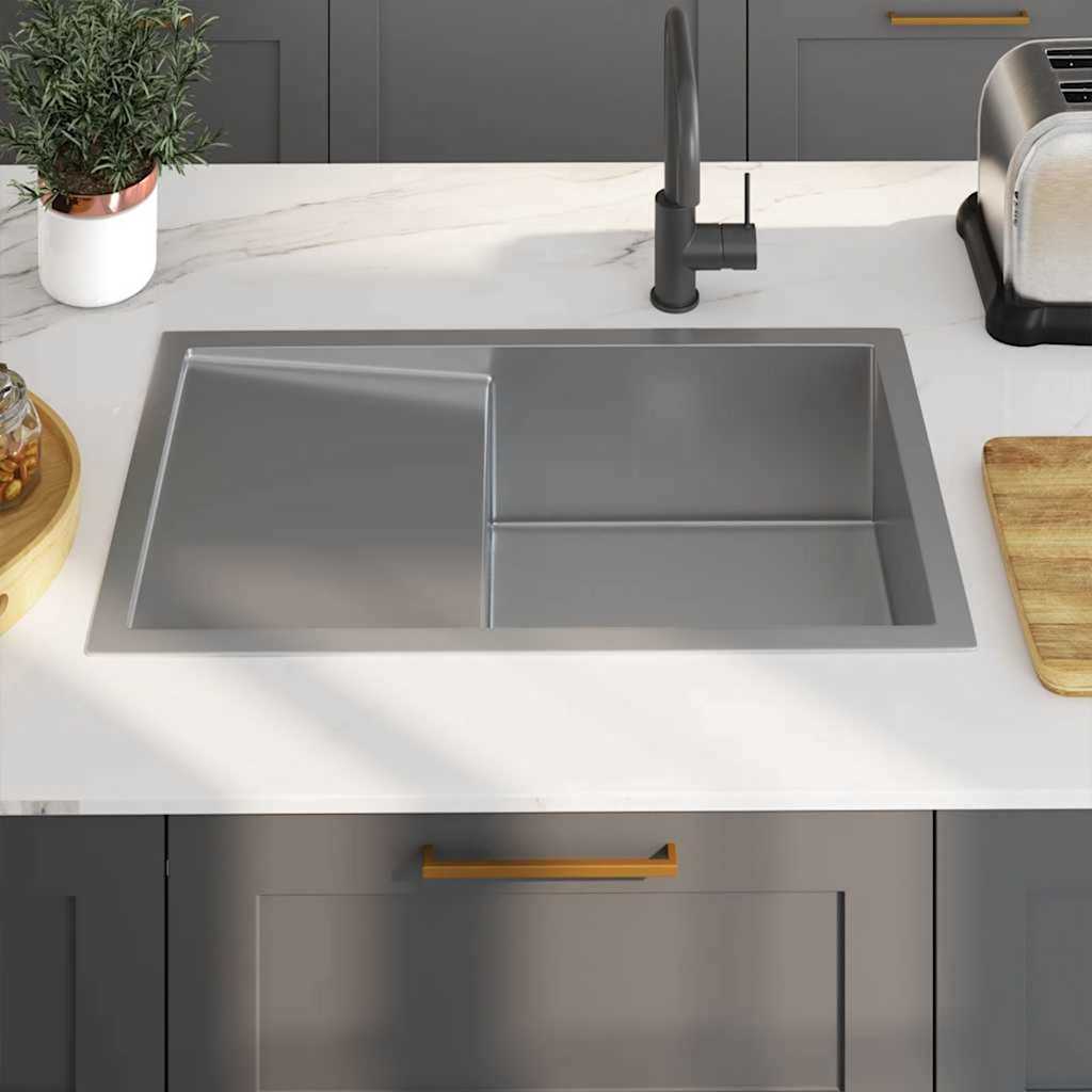 Handmade Kitchen Sink Stainless Steel