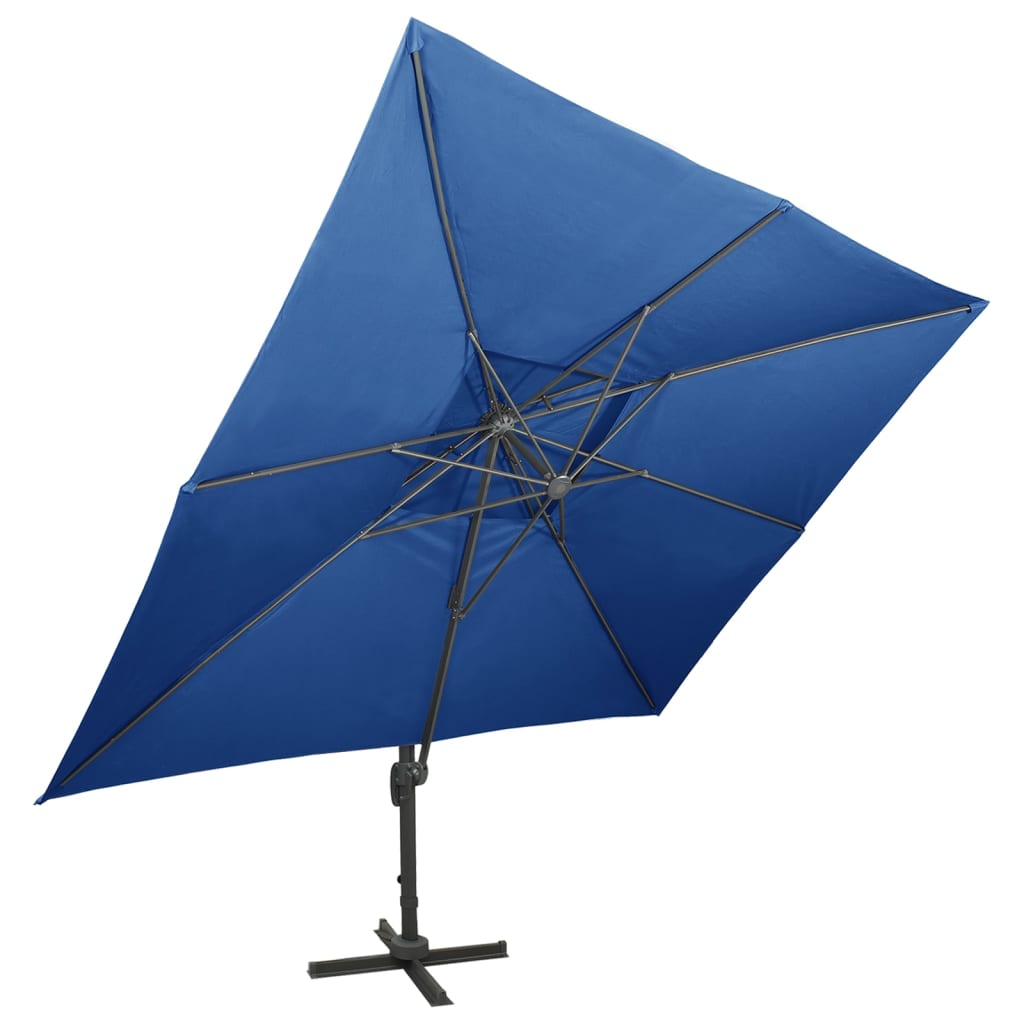 Cantilever Garden Parasol | Azure blue