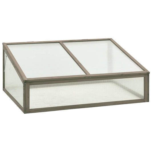 vidaXL Greenhouse 100x65x40 cm Firwood