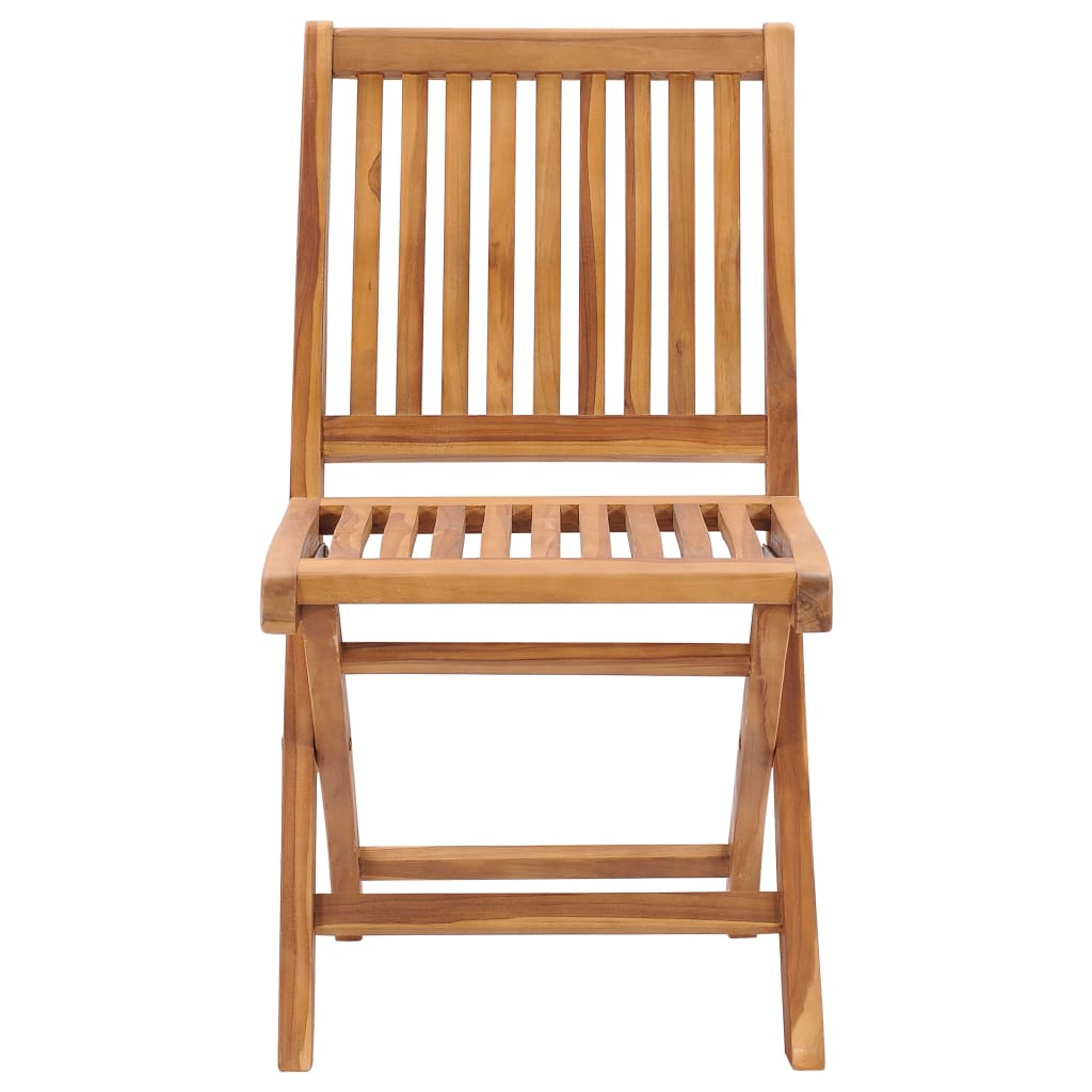 Garden Chair | Set of 2 | Teak | Solid teak wood | Medium | Foldable
