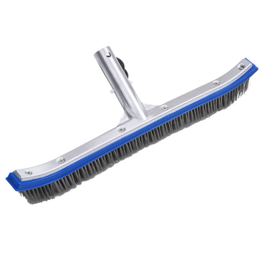 vidaXL Swimming Pool Wall Brush Aluminium