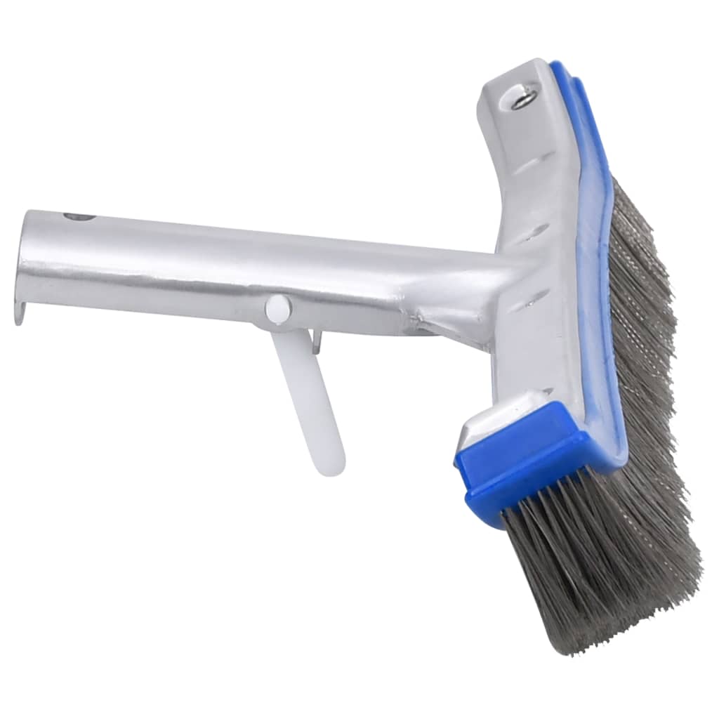 vidaXL Swimming Pool Wall Brush Aluminium