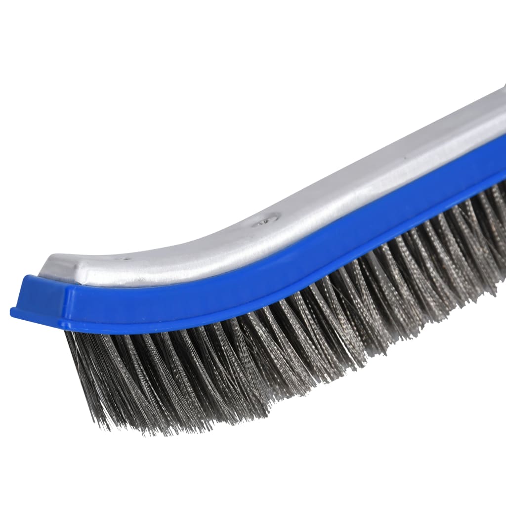 vidaXL Swimming Pool Wall Brush Aluminium