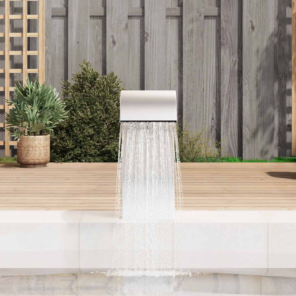 Pool Fountain 22x60x70 cm Stainless Steel 304