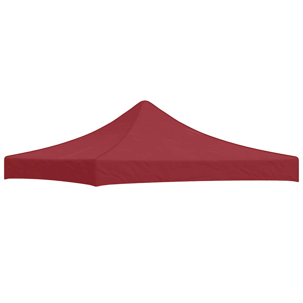 Party Tent Roof 3x3 m Burgundy 270 g/m²