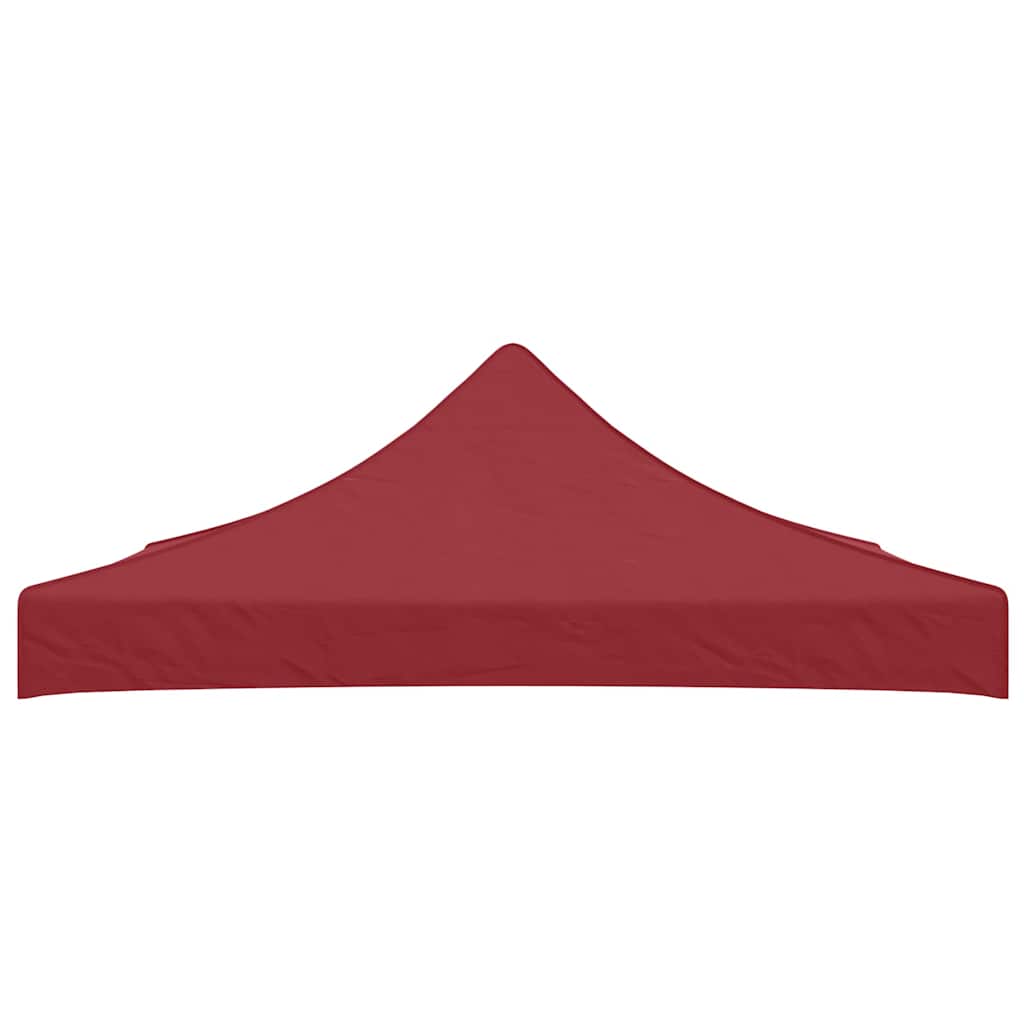Party Tent Roof 3x3 m Burgundy 270 g/m²