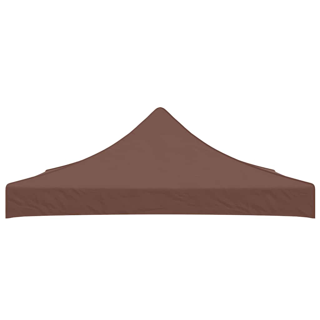 Party Tent Roof 3x3 m Brown 270 g/m²