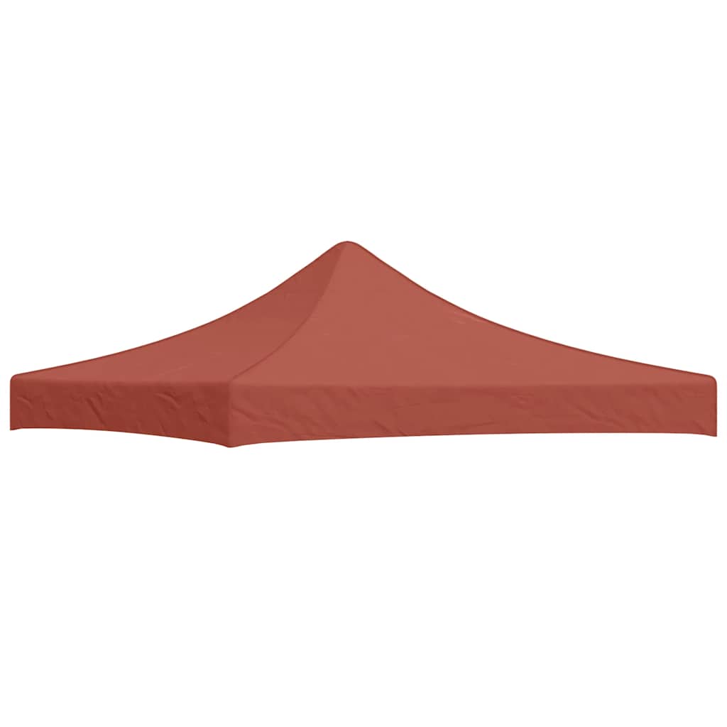 Party Tent Roof 3x3 m Terracotta 270 g/m²
