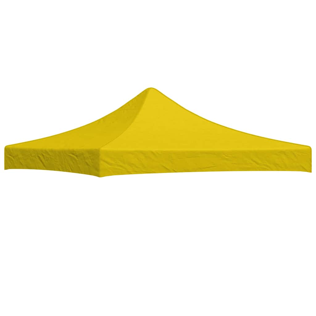 Party Tent Roof 3x3 m Yellow 270 g/m²