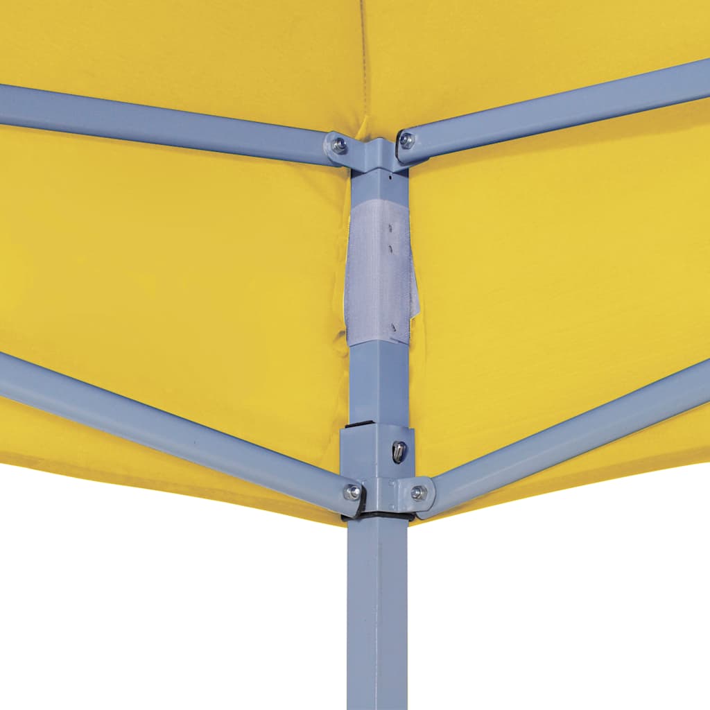 Party Tent Roof 2x2 m Yellow 270 g/m²