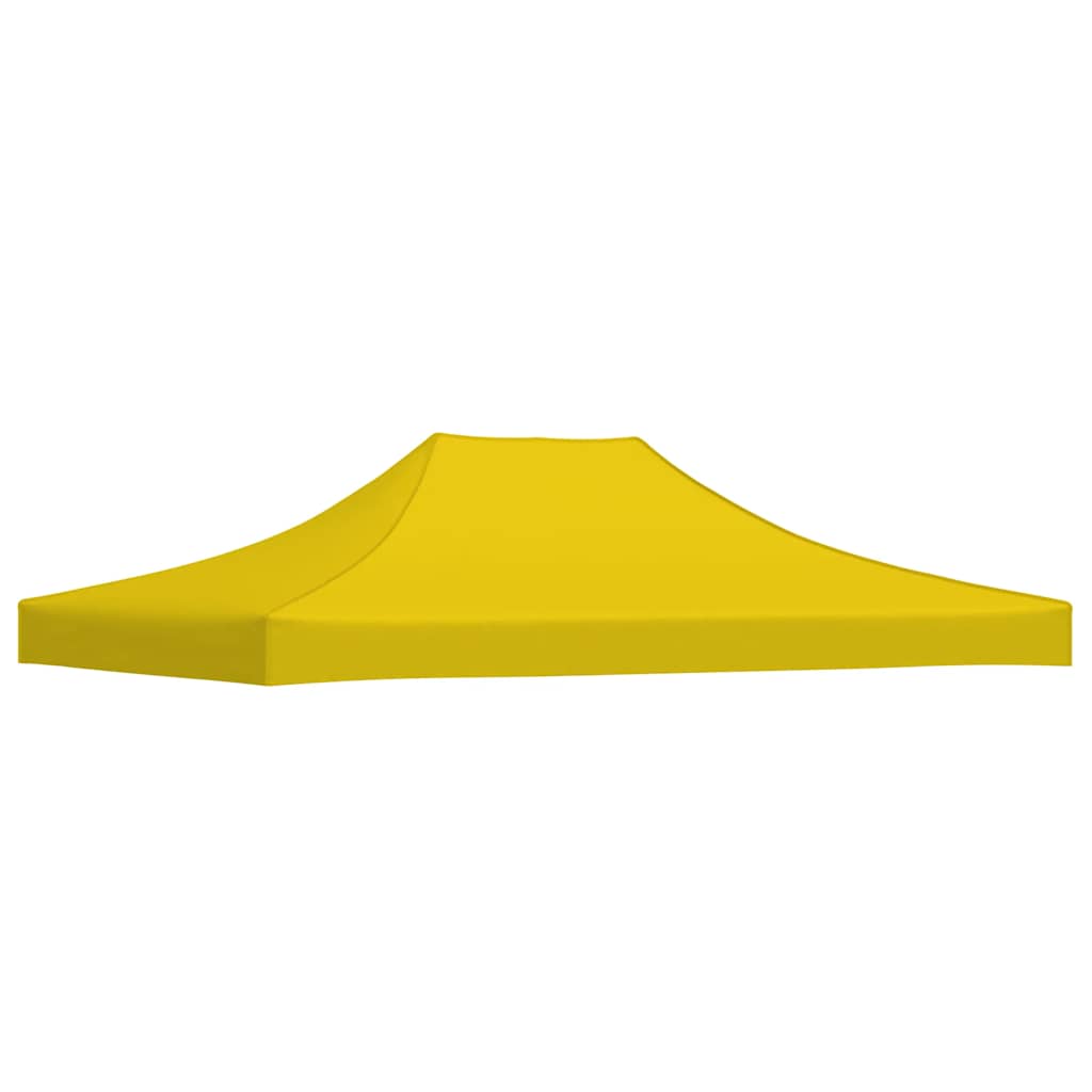 Party Tent Roof 4x3 m Yellow 270 g/m²