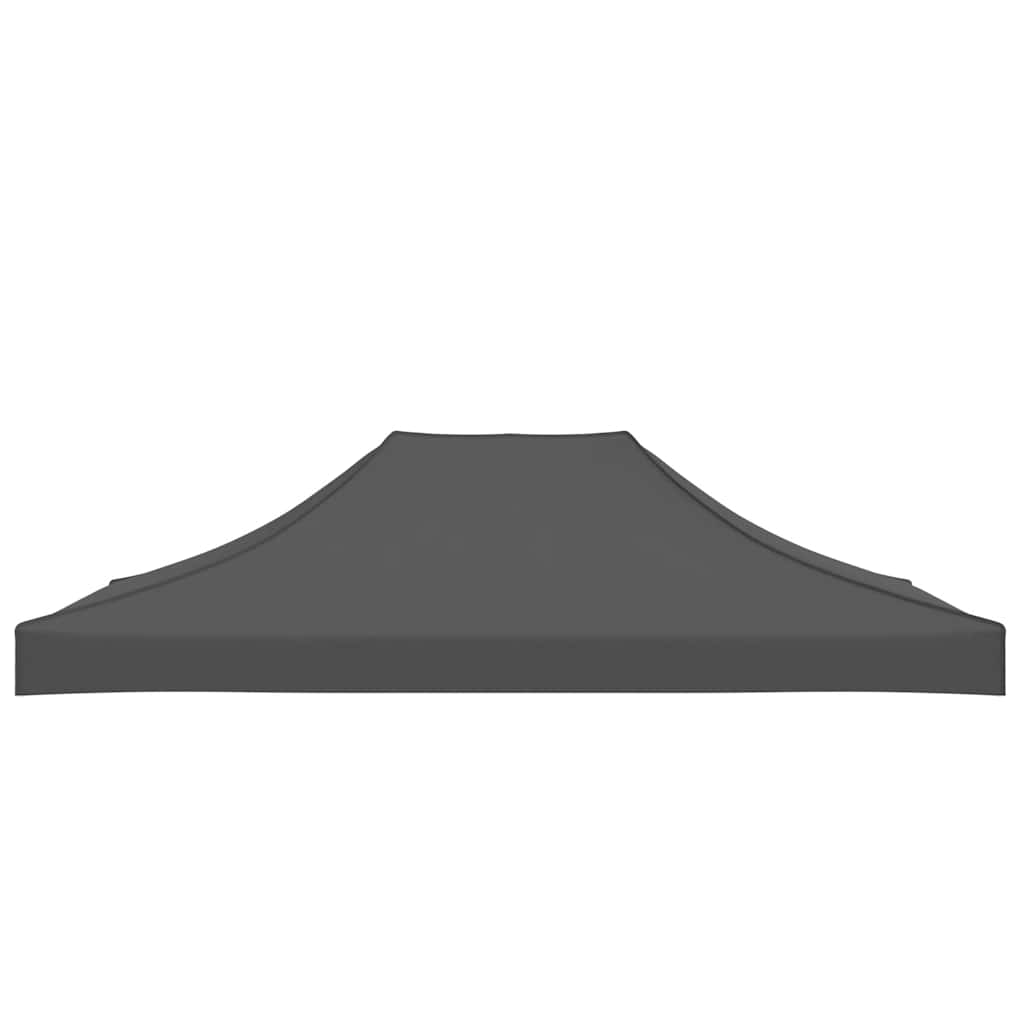 Party Tent Roof 4.5x3 m Anthracite 270 g/m²