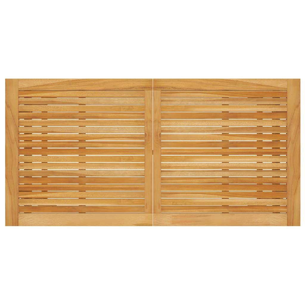 5 Piece Garden Dining Set Solid Acacia Wood
