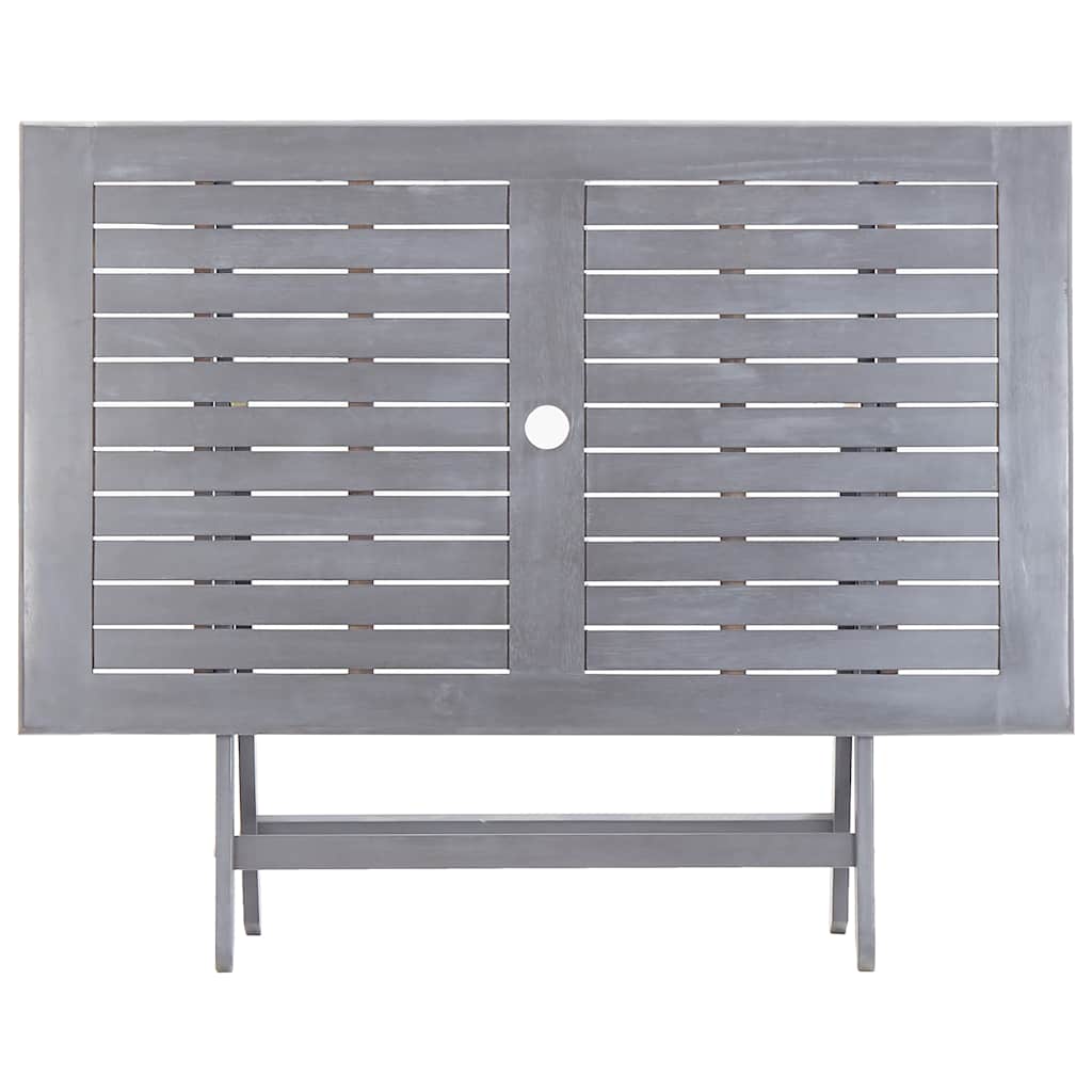 Garden Dining Set | Grey | Solid Acacia Wood
