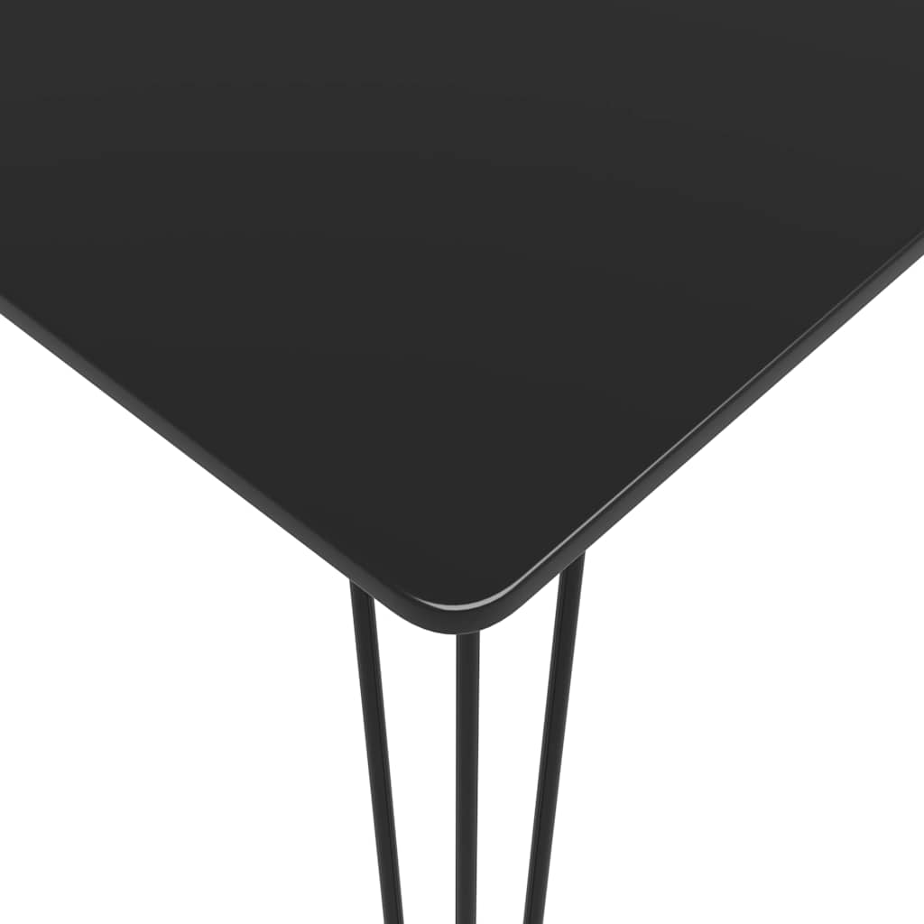 Bar Set | Black | MDF | Standard | Footrest | Bar Set | Rectangular